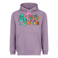 Lavender if you aint crockin you aint rockin Heavyweight Hoodie - MaliasSmallBusiness
