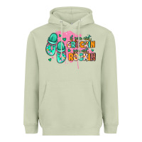 Matcha if you aint crockin you aint rockin Heavyweight Hoodie - MaliasSmallBusiness