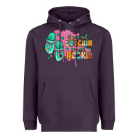 Plum if you aint crockin you aint rockin Heavyweight Hoodie - MaliasSmallBusiness