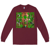 Burgundy lucky Long Sleeve Tee - Artiststas