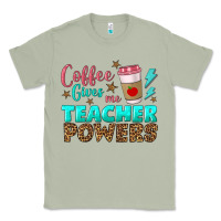 Matcha coffee gives me teacher powers Classic Tee - BundleAndBundleShop