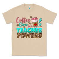 Mushroom coffee gives me teacher powers Classic Tee - BundleAndBundleShop