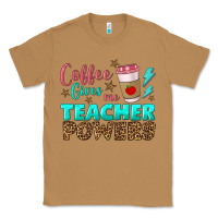 Toasted Coconut coffee gives me teacher powers Classic Tee - BundleAndBundleShop
