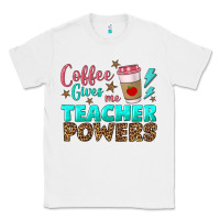 White coffee gives me teacher powers Classic Tee - BundleAndBundleShop