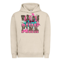 Pigment French Oak Warriors wear pink Cancer Awareness Urban Hoodie - HowdyJamesFarm