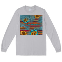 Moon Dust sunflower gemstone serape tumbler Long Sleeve Tee - AdoDesignShop