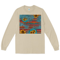 Mushroom sunflower gemstone serape tumbler Long Sleeve Tee - AdoDesignShop