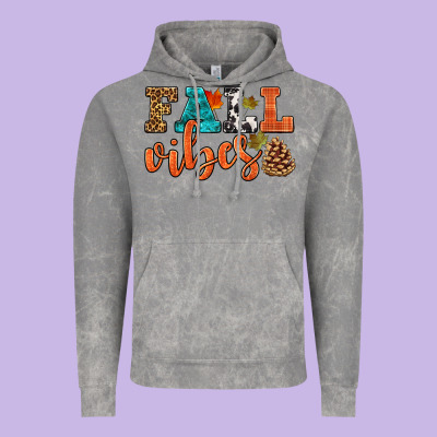 Fall Vibes Vintage Hoodie Designed By Hra Design Shop