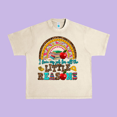 I Love My Job For All The Little Reasons Urban Heavy Tee Designed By Adodesignshop