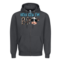 Smoke holy cow i'm bro Zipper Hoodie - MaliasSmallBusiness