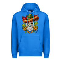 True Royal sombrero skull Premium Hoodie - BarkalooDesign