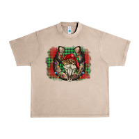 French Oak christmas horseshoe bull skull Urban Heavy Tee - BarkalooDesign
