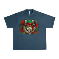 Midnight Navy christmas horseshoe bull skull Urban Heavy Tee - BarkalooDesign