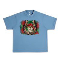 Pebble Blue christmas horseshoe bull skull Urban Heavy Tee - BarkalooDesign