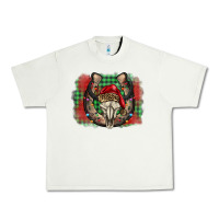 Pistachio christmas horseshoe bull skull Urban Heavy Tee - BarkalooDesign