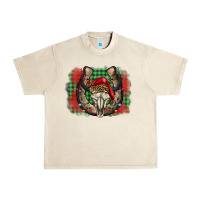 Sandshell christmas horseshoe bull skull Urban Heavy Tee - BarkalooDesign