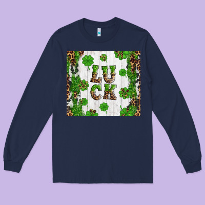 Luck Long Sleeve Tee Designed By Artiststas