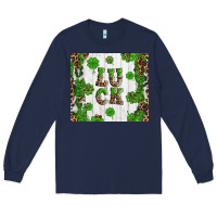 Navy luck Long Sleeve Tee - Artiststas