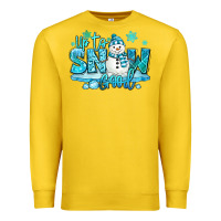 Lemon up to snow good winter snowman Premium Sweatshirt - MaliasSmallBusiness