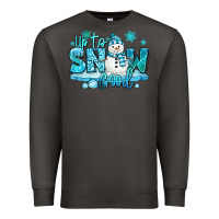 Smoke up to snow good winter snowman Premium Sweatshirt - MaliasSmallBusiness