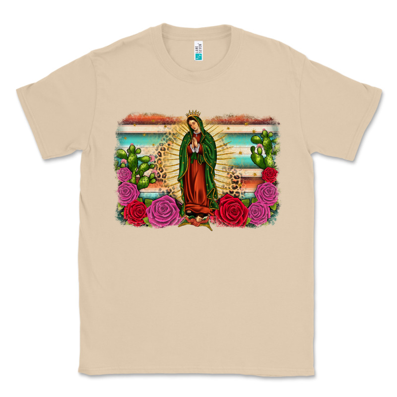 Western Our Lady Of Guadalupe Classic Tee by JahusDesignShop | Teevron