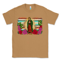 Toasted Coconut western our lady of guadalupe Classic Tee - JahusDesignShop