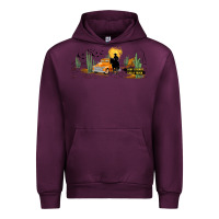 Mauve Wine western i got a heart like a truck Urban Hoodie - TumblerDesignByShophia