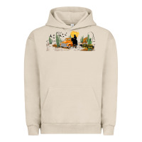 Pigment French Oak western i got a heart like a truck Urban Hoodie - TumblerDesignByShophia