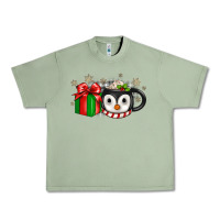 Oil Green Christmas penguin coffee Urban Heavy Tee - JahusDesignShop
