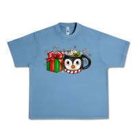 Pebble Blue Christmas penguin coffee Urban Heavy Tee - JahusDesignShop