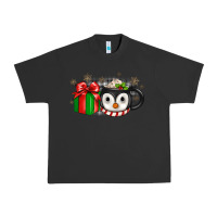 Pigment Black Christmas penguin coffee Urban Heavy Tee - JahusDesignShop