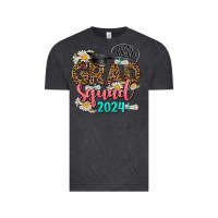 Vintage Black grad squad 2024 Vintage Tee - AdoDesignShop