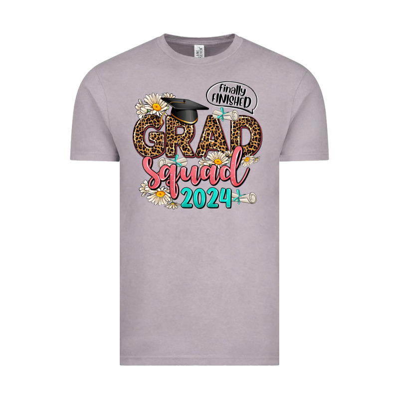 Grad Squad 2024 Vintage Tee by AdoDesignShop | Teevron