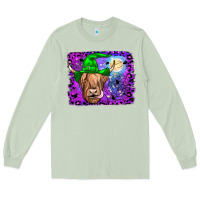 Matcha highland cow halloween Long Sleeve Tee - JahusDesignShop