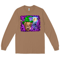 Highland Cow Halloween Long Sleeve Tee | Teevron