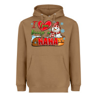 Toasted Coconut i love being a nana Heavyweight Hoodie - MaliasSmallBusiness