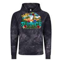 Cloud Black hello summer Vintage Hoodie - SublimationCraftShop