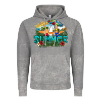 Cloud Rock hello summer Vintage Hoodie - SublimationCraftShop