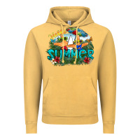 Vintage Mustard hello summer Vintage Hoodie - SublimationCraftShop