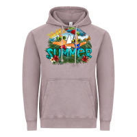 Vintage Zinc hello summer Vintage Hoodie - SublimationCraftShop