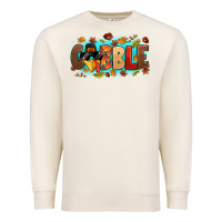 Sandshell gobble with thanksgiving turkeys Premium Sweatshirt - MaliasSmallBusiness
