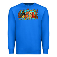 True Royal gobble with thanksgiving turkeys Premium Sweatshirt - MaliasSmallBusiness