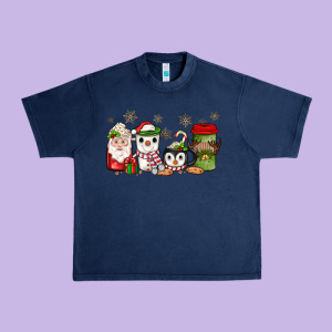 Christmas Coffee Urban Heavy Tee Designed By Jahusdesignshop
