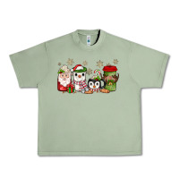 Oil Green Christmas coffee Urban Heavy Tee - JahusDesignShop