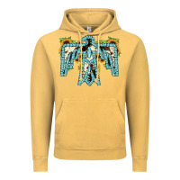 Vintage Mustard thuhderbird Vintage Hoodie - JahusDesignShop