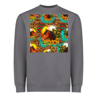 Storm desert horse seamless patern Heavyweight Sweatshirt - HRA Design Shop
