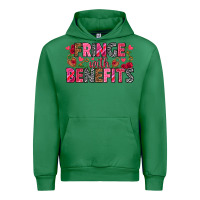Emerald Fringe with benefits Valentine's Day Urban Hoodie - HowdyJamesFarm