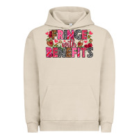 Pigment French Oak Fringe with benefits Valentine's Day Urban Hoodie - HowdyJamesFarm