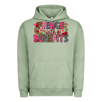 Pigment Oil Green Fringe with benefits Valentine's Day Urban Hoodie - HowdyJamesFarm