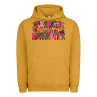 Pigment Peanut Butter Fringe with benefits Valentine's Day Urban Hoodie - HowdyJamesFarm